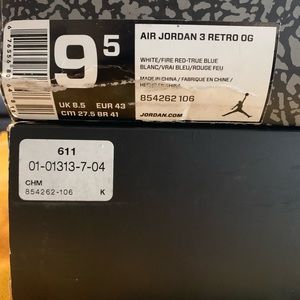 Air Jordan Retro 3 OG